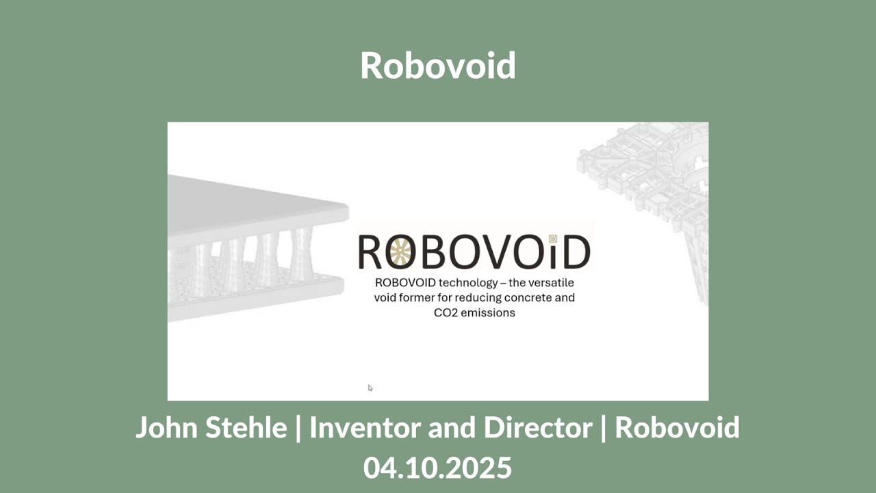 Robovoid Presentation - WG5b Concrete & Cement - YouTube