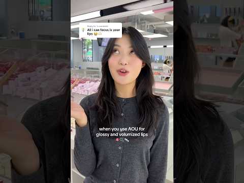 AOU S Blending Lip Pencil In Bunny Glowy Tint Balm In Ribbon Balm AOU Glossylips Kbeauty 