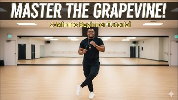 Learn the Grapevine Step in 2 Minutes | Line Dance Basics Made Easy!