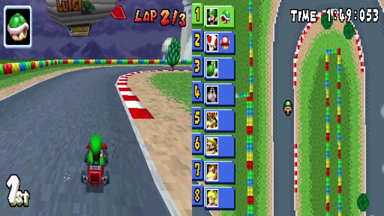 Mario Kart DS Leaf Cup 50cc