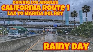 Driving Tour Los Angeles 🇺🇸  California Highway Route 1 LAX to Marina Del Rey California USA