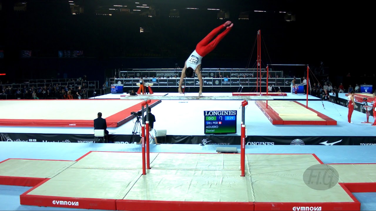 YUN Jinseong (KOR) - 2017 Artistic Worlds, Montréal (CAN) - Qualifications Parallel Bars