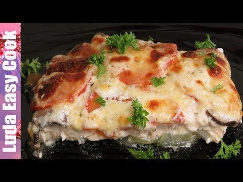 Вкусно и малокалорийно: рыба, запеченная с овощами