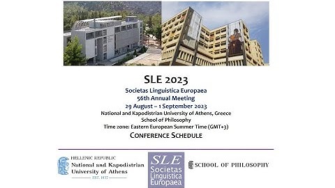 SLE 2023: Presentation of the new "Glossa" journal: "Glossa Contact"