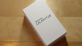 Verizon Samsung Galaxy SIII Unboxing