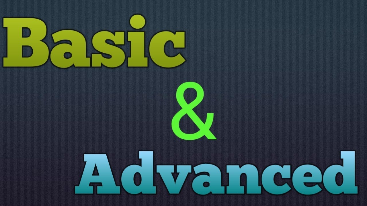 basic English grammaradvanced_english_grammar YouTube