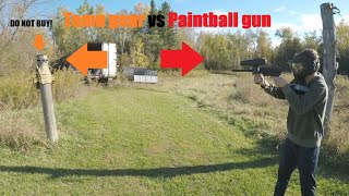 Temu gear vs Paintball gun