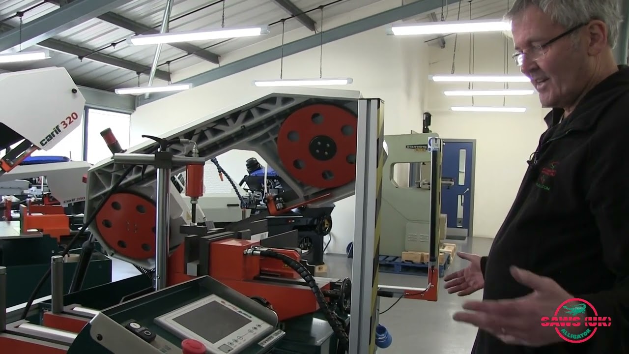 CARIF 320 CNC TOUCH BANDSAW - Industry 4.0 ready