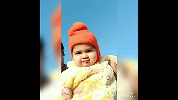 Cute baby Mohi Rapping on sher aaya sher🥰 #shorts #Gullyboy #divine #youtube_shorts_india #trending