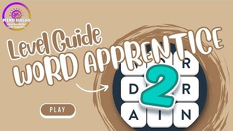 WordBrain 2: Word Apprentice Walkthrough