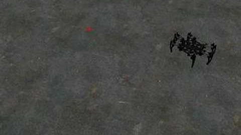 CH3-R Hexapod Simulation Waypoint Mode