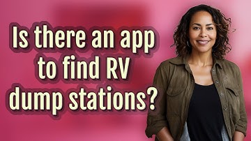 Is there an app to find RV dump stations?