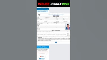 WBJEE Result 2025 Mentorship Batch Student🔥 | WBJEE 2025 Result | WBJEE Marks vs Rank 2025