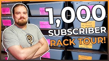 Our COMPLETE Ball Python Collection Rack Tour 2023! (1,000 SUB SPECIAL!)