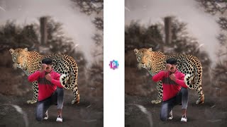Tiger Concept Photo Editing Tutorial | PicsArt Tiger Photo Editing Manipulation Tutorial | Sadik2in1 screenshot 3
