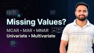 Missing Values Explained (MCAR, MAR, MNAR) + KNN & Iterative Imputer | Data Science Tutorial