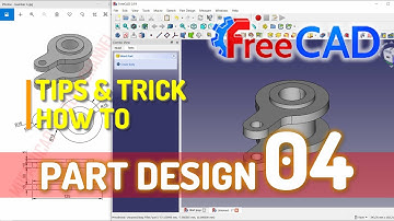 Exercise 04 FreeCAD Part Design Tutorial For Beginner