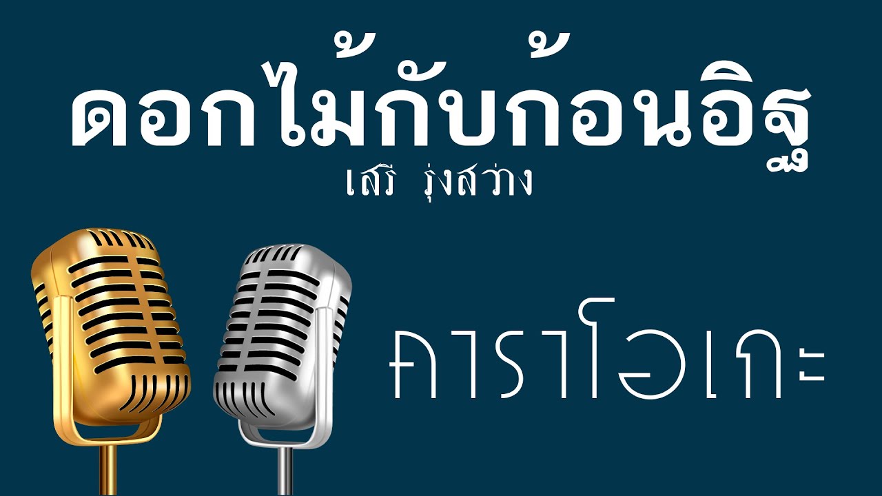 ♫ • ดอกไม้กับก้อนอิฐ • แสดงสด ลูกทุ่ง • เสรี รุ่งสว่าง「คาราโอเกะ」