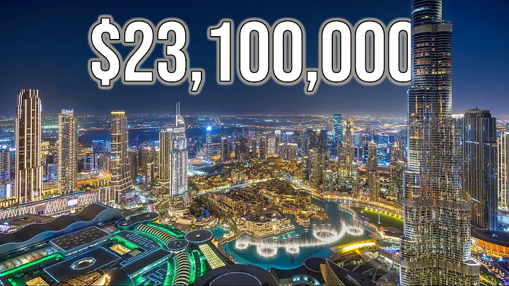 Touring the MOST LUXURIOUS Penthouse in DUBAI overlooking the TALLEST Building in the WORLD