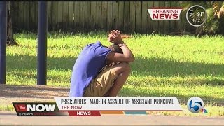 PBSO: Arrest made in assault of assistant principal
