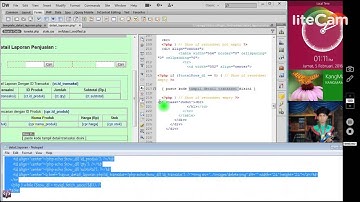 Projek Web Cara Membuat Data Laporan Transaksi Pada Halaman Admin Web Penjualan  Part 2