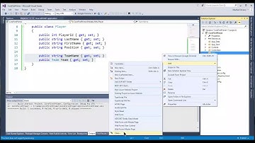 ASP.NET MVC 5 Code First Development with Entity Framework in Visual Studio