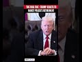 'She Was Evil': Trump Reacts To Nancy Pelosi's Retirement #viral #shorts