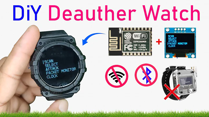 How to Make a DSTIKE D.eauther Watch at Home | Ultimate ESP8266 DIY Smart WiFi Gadget