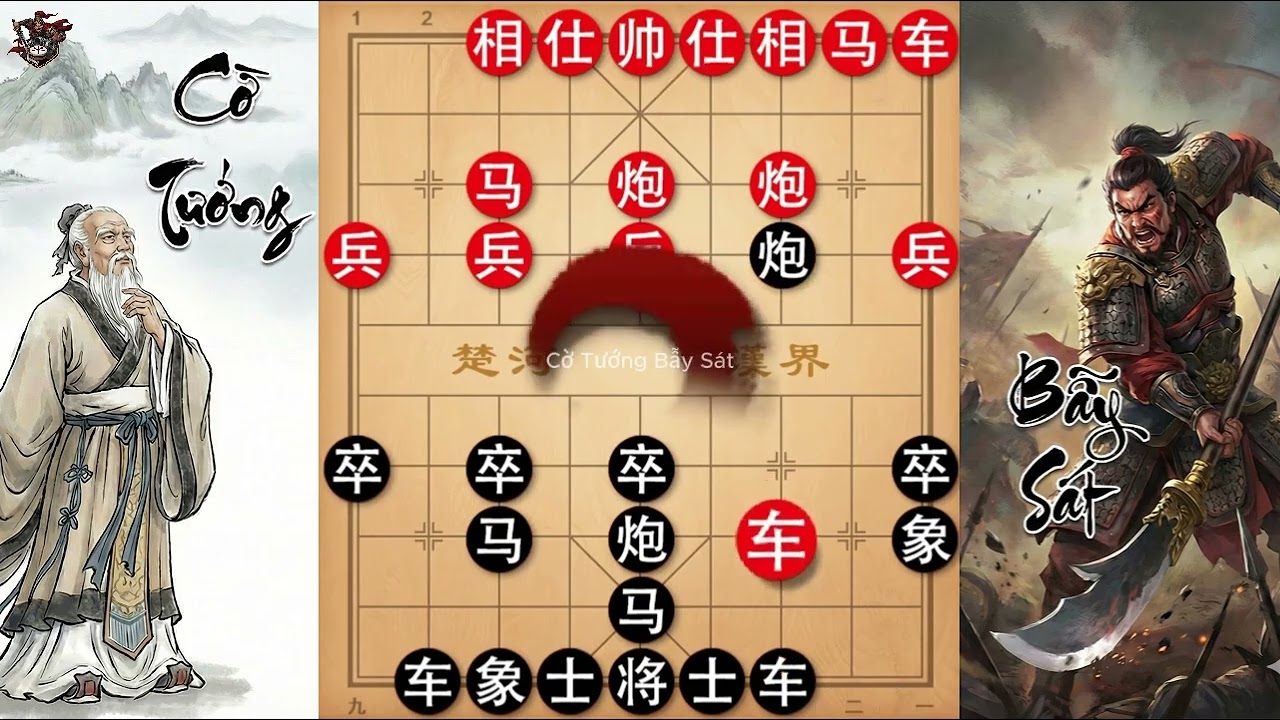 Phi đao cực hiểm: Thuận Pháo phản khách vi chủ, đoạt tiên đoạt quân #cotuong #xiangqi
