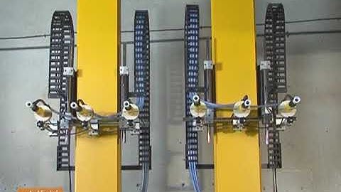 robot tịnh tiến - robot phun sơn tĩnh điện tốt nhất