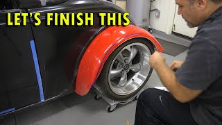 Factory Five 33 Hot Rod V2 - Rear Fenders Finalized