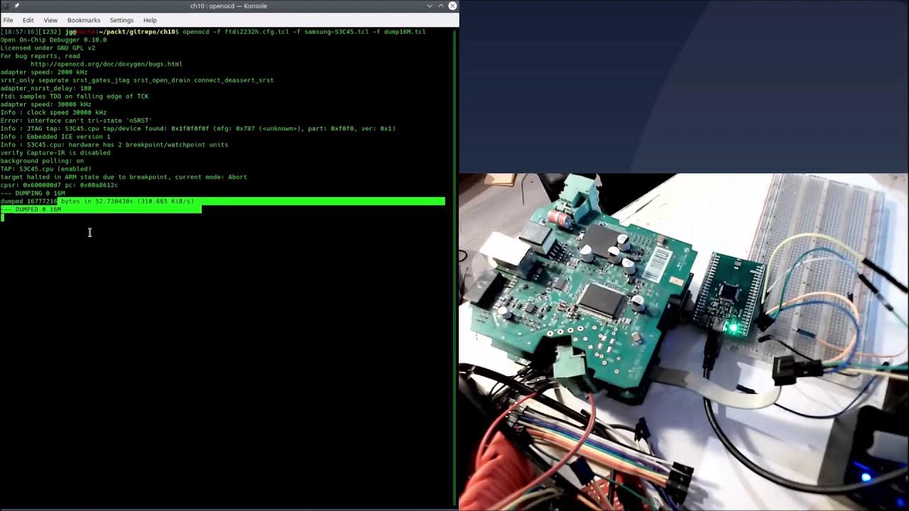 Practical Hardware Pentesting 10. Accessing the Debug Interfaces