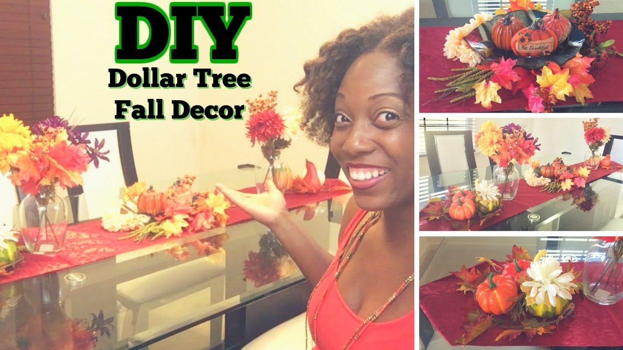 DIY Ideas Dollar Tree Haul Fall Thanksgiving Table Top YouTube DIY Ideas Dollar Tree Haul Fall Thanksgiving Table Top YouTube