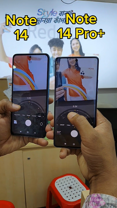 Xiaomi Redmi Note 14 Vs Xiaomi Redmi Note 14 Pro  Main Camera Zooming Test