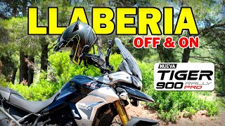 OFFROAD por la Serra de LLABERIA con la TRIUMPH TIGER 900 RALLY PRO 2020