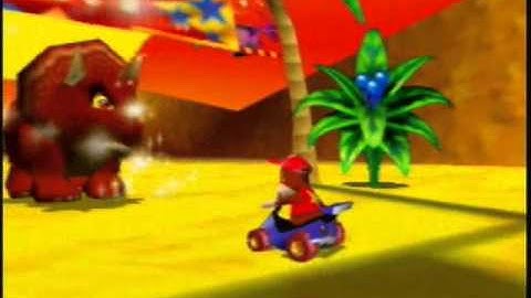 Diddy Kong Racing-Adventure Mode with Intelligent CPUS-Dino Domain Challenges-Part 2