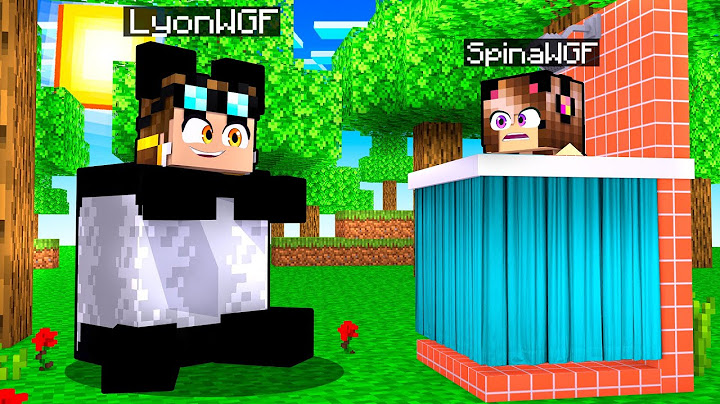 SPIO ANNA CHE SI FA LA DOCCIA SU MINECRAFT!!