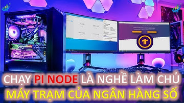 Chạy Pi Node là nghề làm chủ máy trạm của ngân hàng số tương lai #pi #picoin #pinetwork #pinode