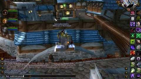 WoW Glitches 3.3.5 - Ontop Stormwind Auction House