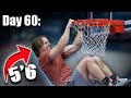 I am only 5'6 and I have always dreamed of dunking a basketball, so I gave myself 60 days to train as hard as possible in order to get my first dunk. In this video I go over my training and my progress of increasing my vertical.

If you want to see more jumping content, hit the subscribe button!

0:00 Introduction
0:49 Phases
2:56 Day 1
3:30 Power Lift
3:59 Testing My Vertical
5:23 Heavy Potentiation Lift
6:07 Breakthrough Day
6:38 Trying to Dunk a Tennis Ball
7:00 Deload Week 1
7:22 AFSM Lift
8:33 Trying to Dunk a Volleyball
9:28 More Tennis Ball Dunk Attempts
10:02 Jumping Every Day
10:59 The Big Day
17:22 Conclusion



If you want to jump higher and increase your vertical, consider subscribing because that is the type of content I will be putting out.