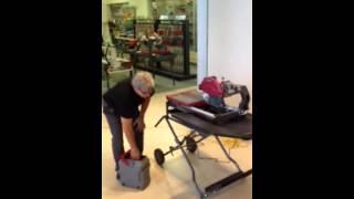 Rubi DT 250 Evolution Tile Wet Saw
