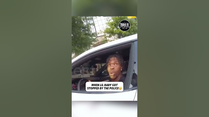 When Lil Baby Got Stopped By The Police 😳