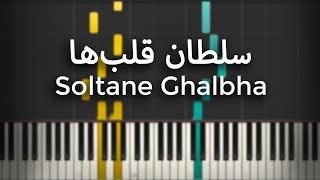 سلطان قلب ها - آموزش پیانو | Soltane Ghalbha - Piano Tutorial