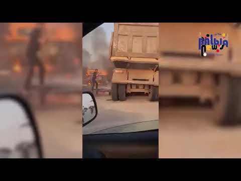 حادث مرور تونس اليوم حادث مرور شنيع في طريق قمرت