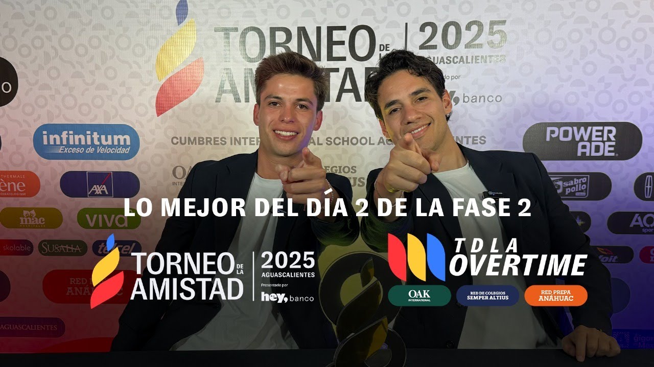 Día 2 de la Fase 2 del Torneo de la Amistad 2025 | Overtime TDLA 2025 ...