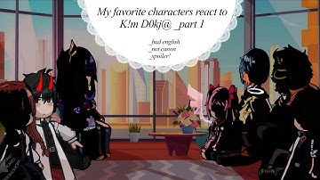 My favorite characters react to Kim Dokja_part 1