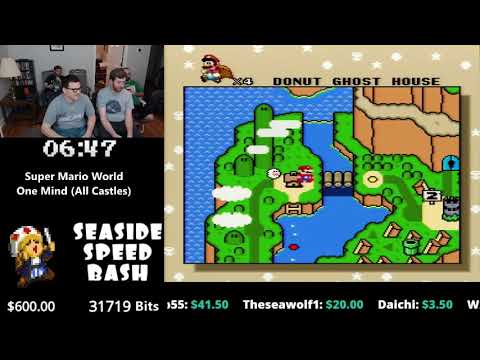 Super Mario World: One Mind by authorblues and LackAttack24 | Seaside Speed Bash 2018