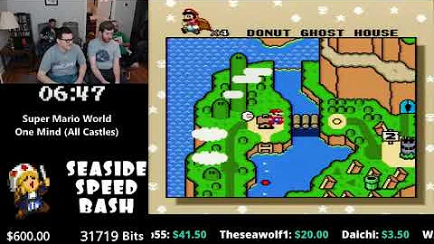 Super Mario World: One Mind by authorblues and LackAttack24 | Seaside Speed Bash 2018