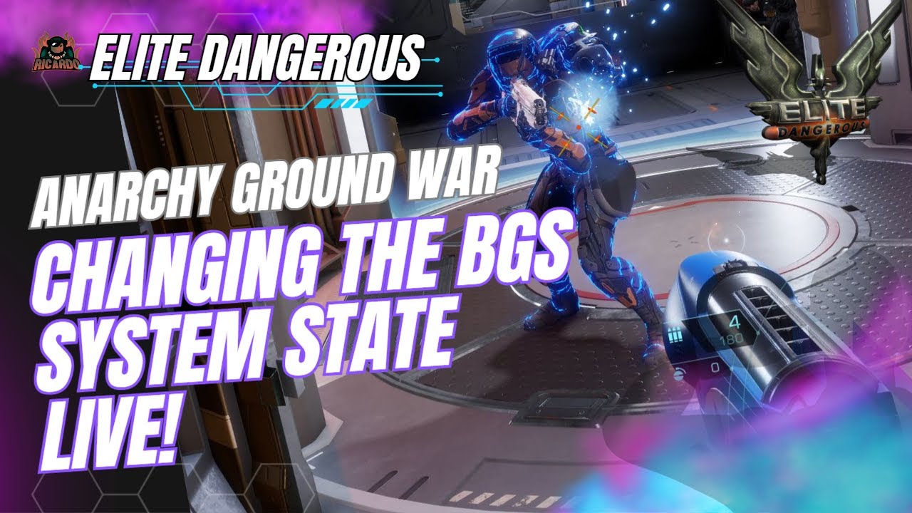 Anarchy Ground missions and BGS // Elite Dangerous YouTube