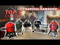 Top 5 Kamado Charcoal Grills (Kamado Joe vs Big Green Egg vs Primo vs Weber)